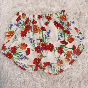 Ambiance apparel flower shorts